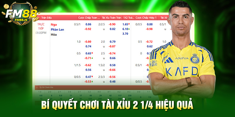 Tài Xỉu 2 1/4 Là Sao? Giải Nghĩa Chi Tiết Để Bạn Cược Thông Minh Hơn 3 Bí quyết chơi tài xỉu 2 ¼ hiệu quả