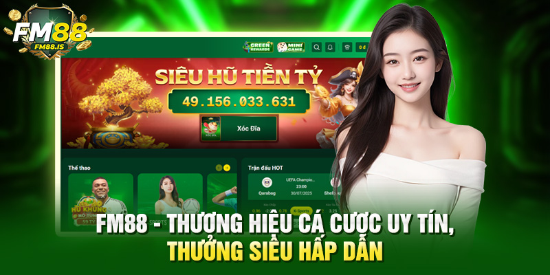 FM88 - Thương hiệu cá cược uy tín, thưởng siêu hấp dẫn